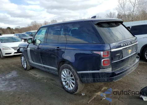 2019 Land Rover Range Rover Hse from USA, damaged, VIN SALGS2SV4KA539790